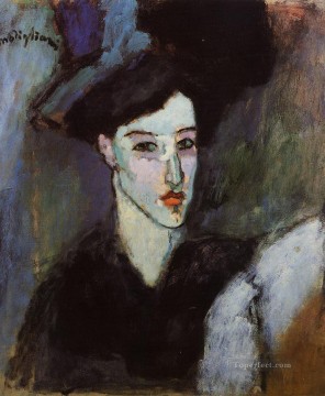 judío Painting - La mujer judía 1908 Amedeo Modigliani judío